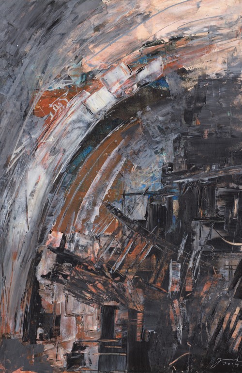 Acrylic painting by Jacek Blech