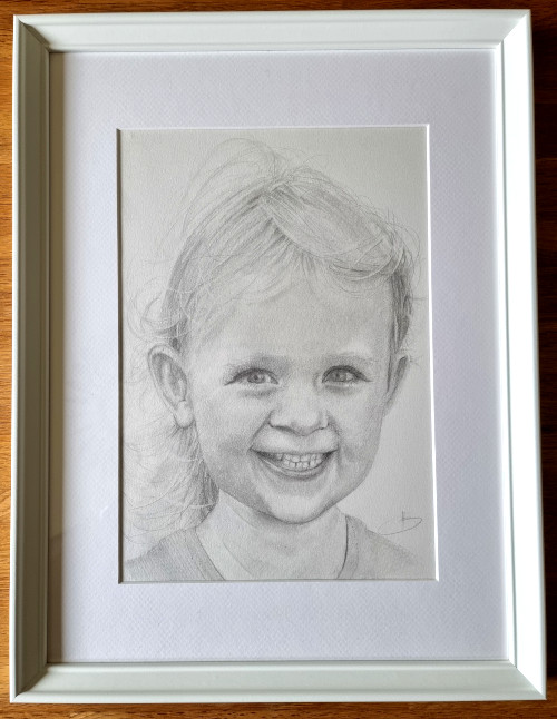 Portrait drawing by Jacek Blech